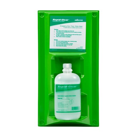 SELLSTROM Rapid-Clear Emergency Eye Wash, 32 oz, Single Bottle, FDA Approved S90332
